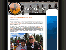 Tablet Screenshot of fatcyclist.com